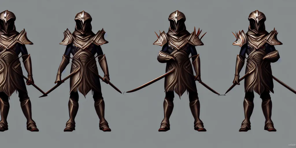 Prompt: sculls with heroic helmets front and side view, concept art