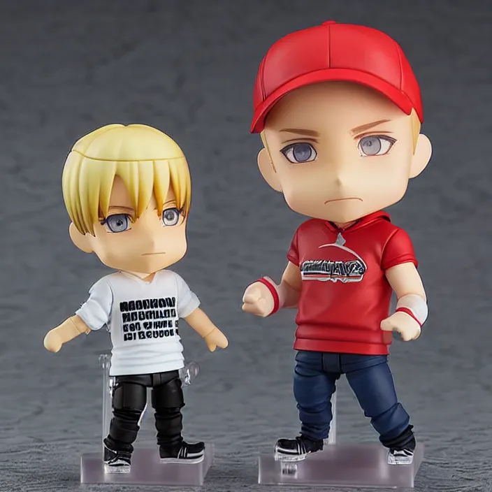 Prompt: Nendoroid Eminem, fantasy, figurine, product photo