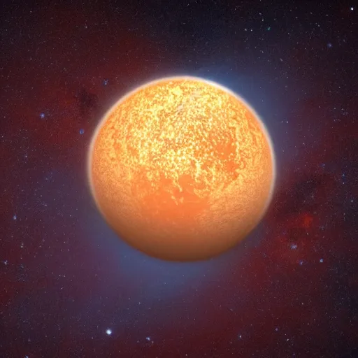 Image similar to photo of a newly discovered planet