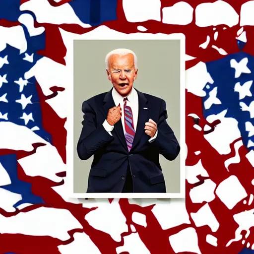 Prompt: Joe Biden in a room alone wearing a skirt, highly detailed, by Da Vinki