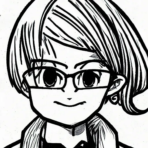 Prompt: simple caricature drawing of alpaca, black and white manga panel, expressive, art by Nobuyuki Fukumoto