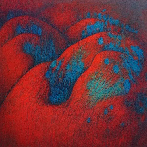 Prompt: abstract oil painting of a pastel texture, coloured marker, beksinski