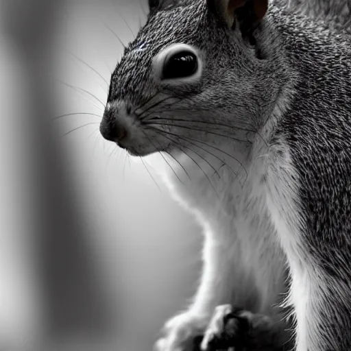 Image similar to a photo by bruce gilden of a squirrel politician, leica s, flash, high contrast, intricate, closeup of face, beautiful