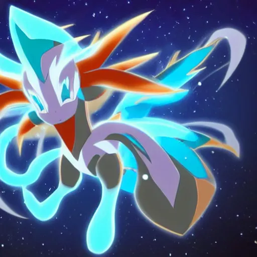 Image similar to the new legendary pokemon