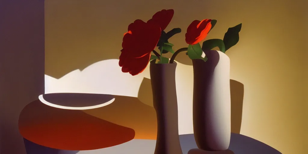 Image similar to the vase, summer evening, kenton nelson