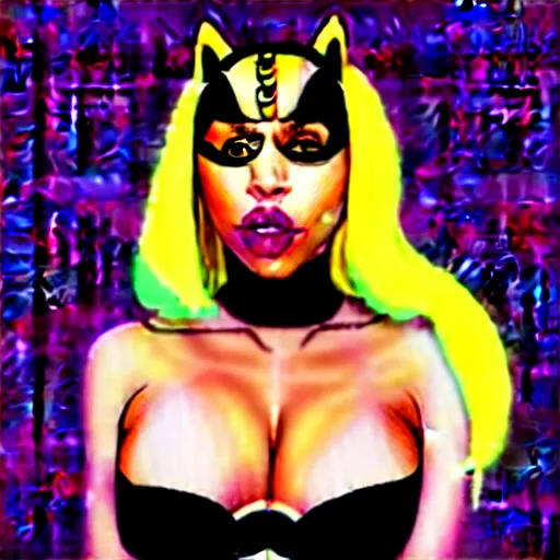 Image similar to Doja Cat Woman