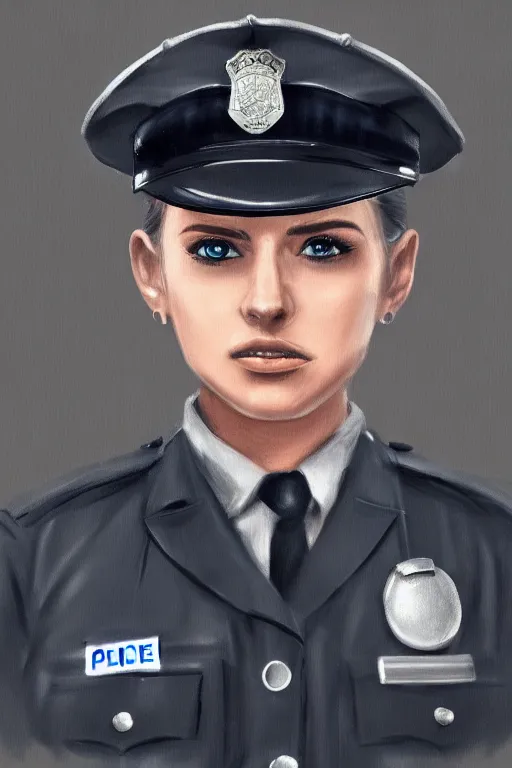 Image similar to police officer, greater manchester police, highly detailed, digital art, sharp focus, trending on art station