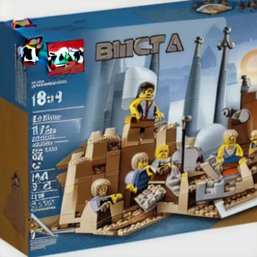 Image similar to lego set of bible stories