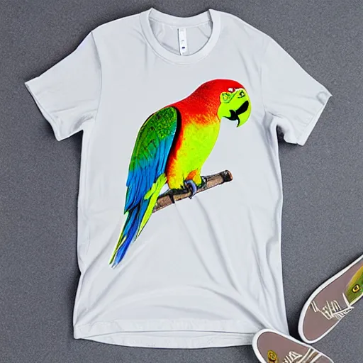 Image similar to parrots graphic tees