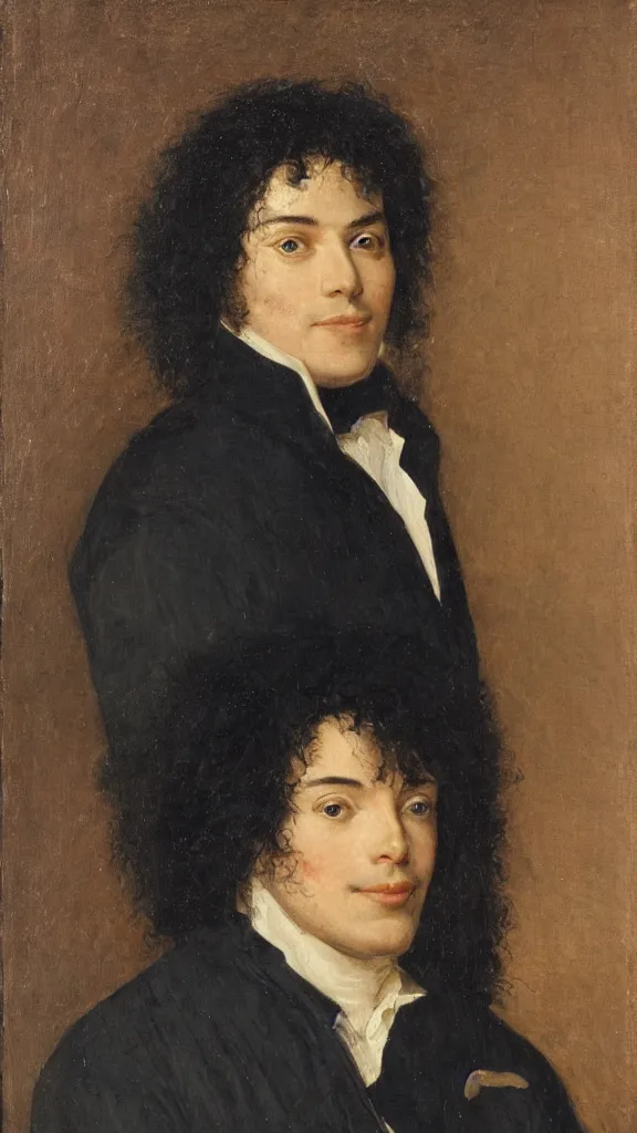 Prompt: portrait of the michel jackson