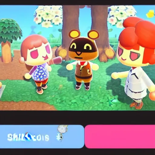 Image similar to animal crossing silvio berlusconi cute