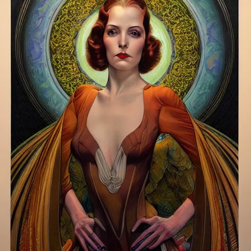 Image similar to an art nouveau streamline moderne portrait in the style of donato giancola and anna dittmann and charles dulac.