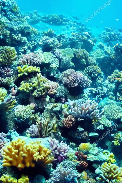 Image similar to beautiful coral reef landscape