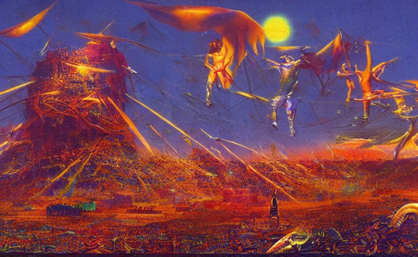 Prompt: lsd trip, bruce pennington