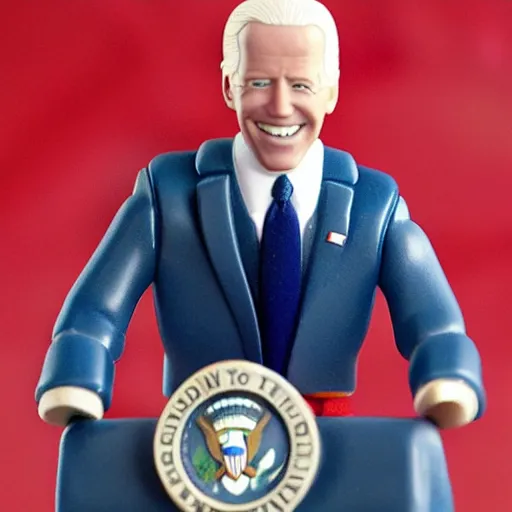 Image similar to joe biden action figure