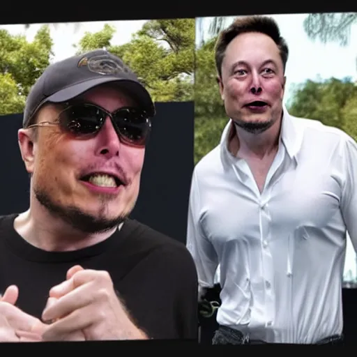 Image similar to elon musk with long beards