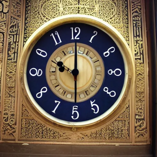 Image similar to clock arabic numerals