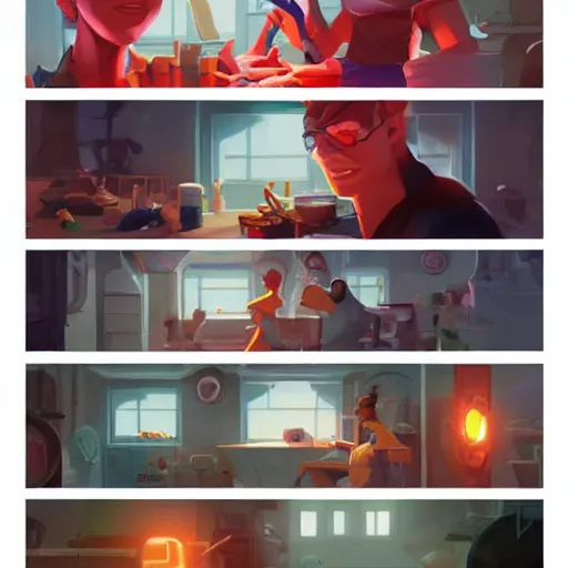 Image similar to hero world dexter's laboratory, behance hd by jesper ejsing, by rhads, makoto shinkai and lois van baarle, ilya kuvshinov, rossdraws global illumination