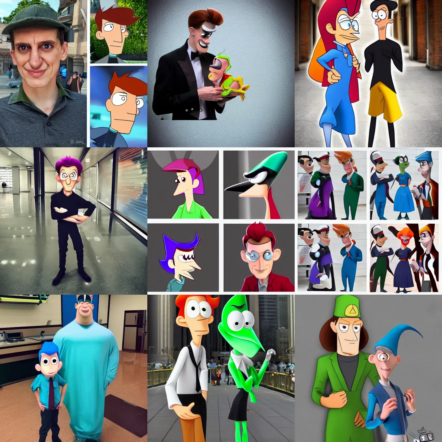 Phineas And Ferb Characters In Real Life