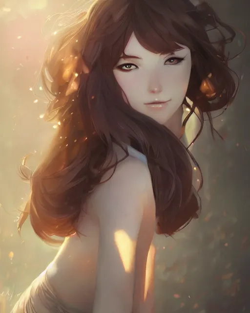 Image similar to goddess, ambient lighting, detailed face, full body shading, by makoto shinkai, stanley artgerm lau, wlop, rossdraws