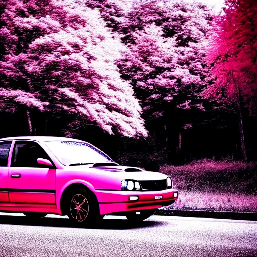 Prompt: a portrait of a WRX in infrared