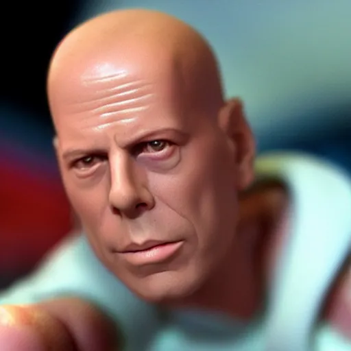 Image similar to bruce willis as an action figure.