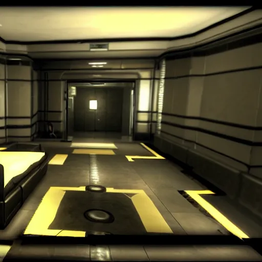 Image similar to Adam Jensen's appartment from the Game