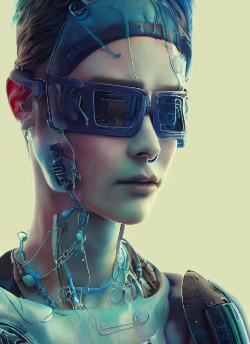 Prompt: detailed full body pastel painting of a cyberpunk female, beautiful face, insanely detailed and intricate, octane render, 4k