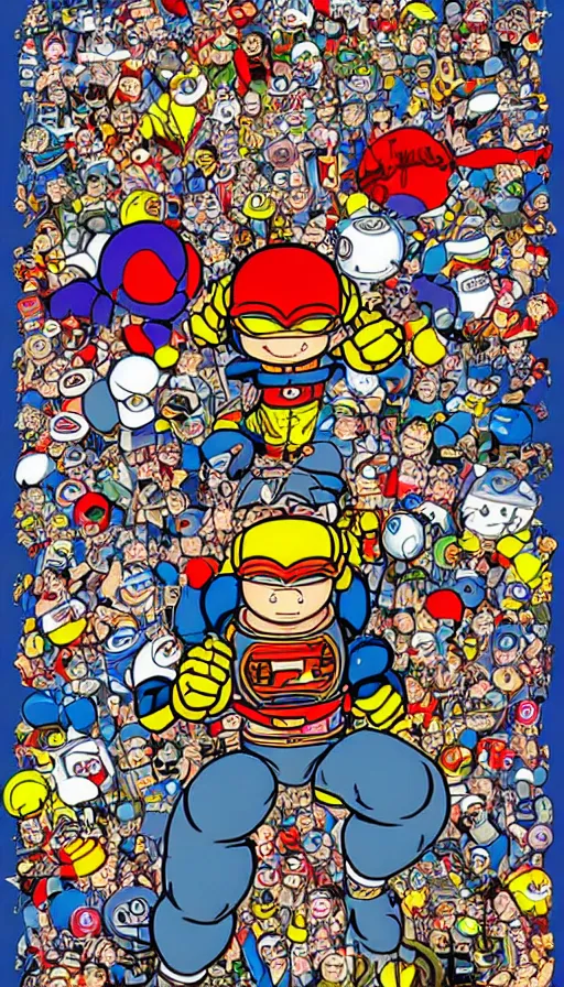 Image similar to techno artwork, by akira toriyama