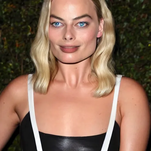 Image similar to margot robbie as a bottle full of liquid margot