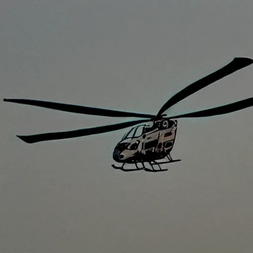 Prompt: among us helicopter