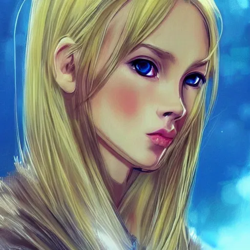 Image similar to blonde haired young gorgeous royal princess cute golden eyes concept art artstation pinterest wallpaper full hd high quality high resolution detailed beautiful epic masterpiece phenomenal incredible extraordinary amazing awesome spectacular exceptional astonishing astounding stunning magnificient wonderful marvelous