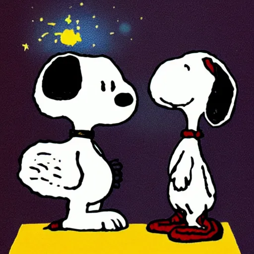 Image similar to snoopy,