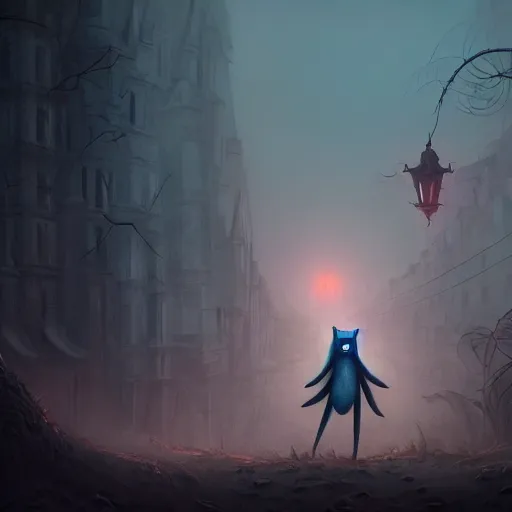 Prompt: Sanic, artstation, high quality, detailed, eerie atmosphere