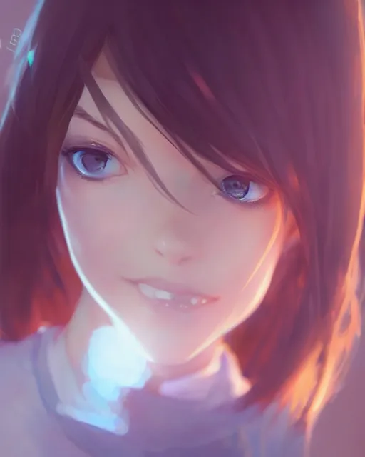 Image similar to an adorable girl, full shot, atmospheric lighting, detailed face, by makoto shinkai, stanley artgerm lau, wlop, rossdraws