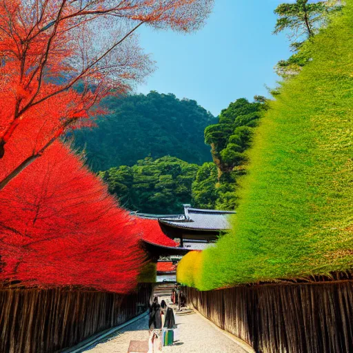 Prompt: arashiyama, kyoto, japan