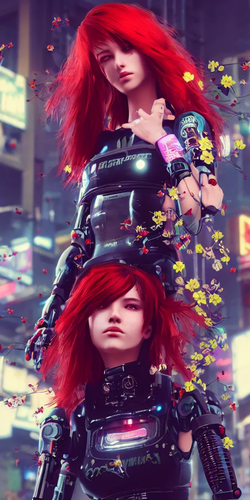 Red Hair Woman Cosplay Cyberpunk 4K HD Cyberpunk 2077 Wallpapers, HD  Wallpapers
