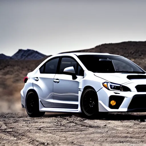 Image similar to a 2 0 1 9 wrx in the style of borderlands