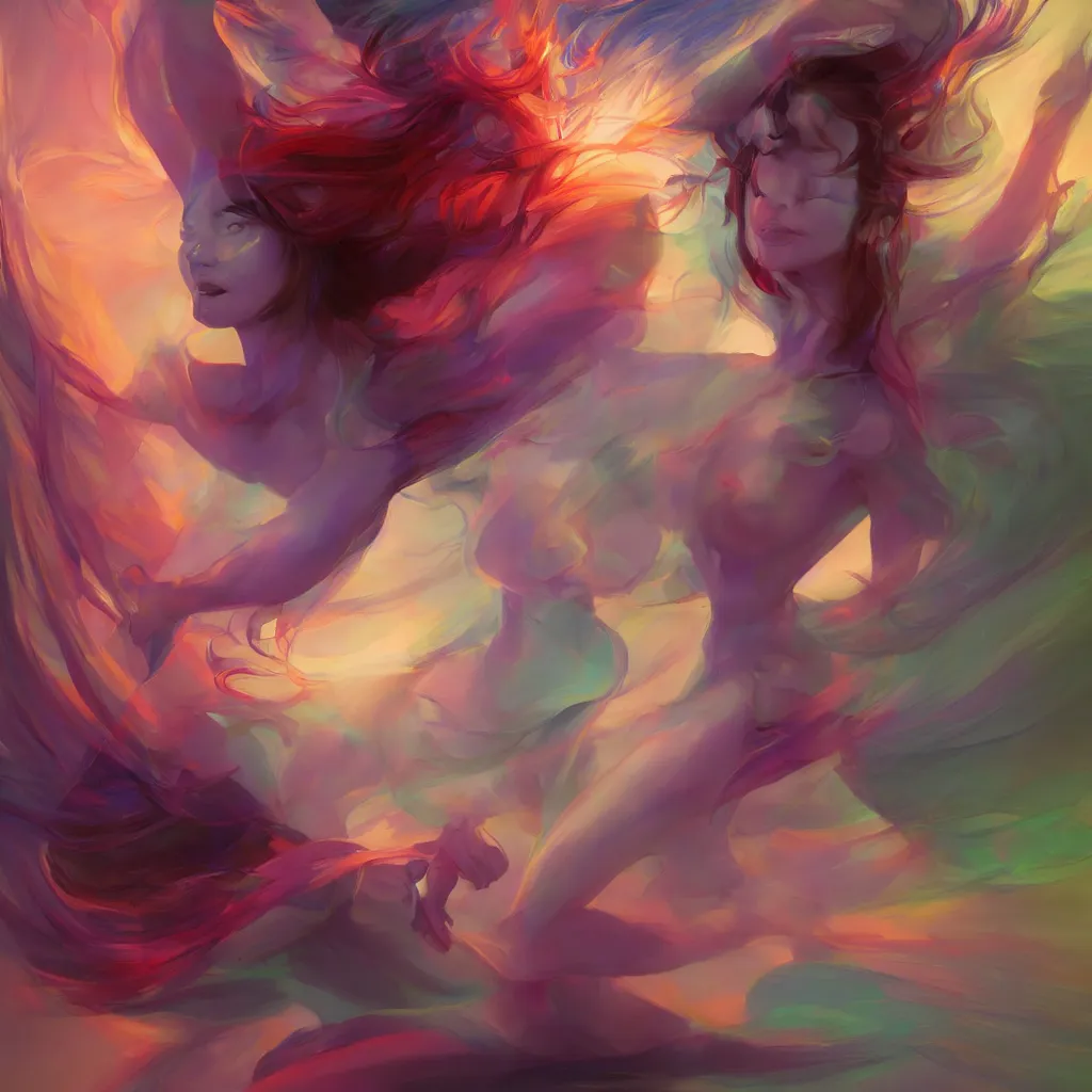 Image similar to ancient spice sorceress by yanjun cheng, alex ross, artgerm, floating, magic energy, wide angle, iridescent, pinterest