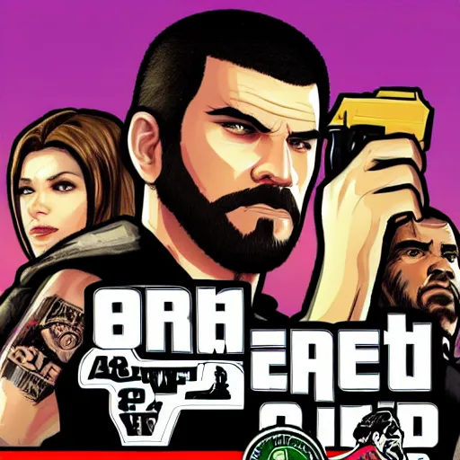 Image similar to Steven Bonnell II GTAV cover art