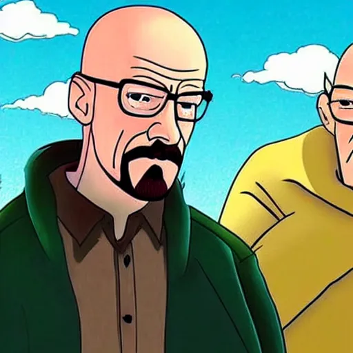 Prompt: Walter white if he was in the movie Scooby Doo