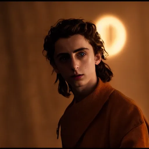 Image similar to timothee chalamet in elden ring