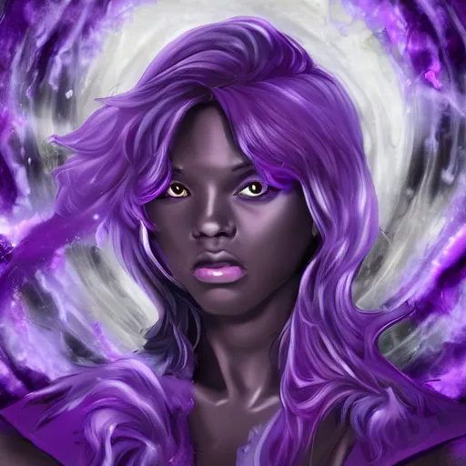 Image similar to the soul publishing artstation media purple colors