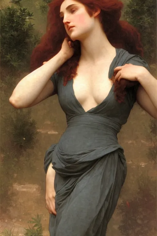 Image similar to Jean Grey from the X-Men William Adolphe Bouguereau