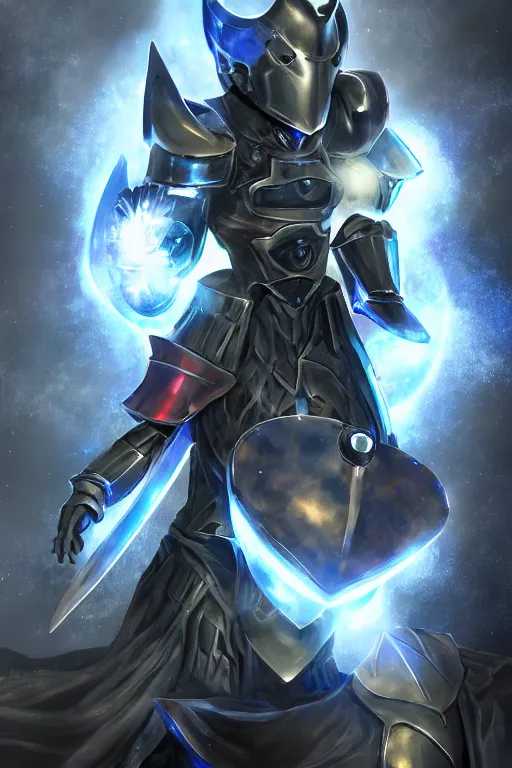 Image similar to helmet armor guardian destiny in witch queen illumination ray tracing hdr fanart arstation by sung choi robot ninja mask and eric pfeiffer and gabriel garza and casper konefal