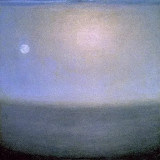 Prompt: the abstract painting'arctic void ', by caspar david friedrich!!!, by rothko!!!