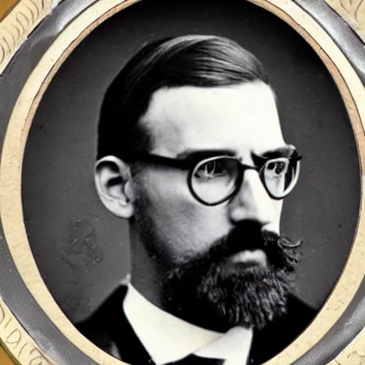 Prompt: victorian era photograph of gordon freeman