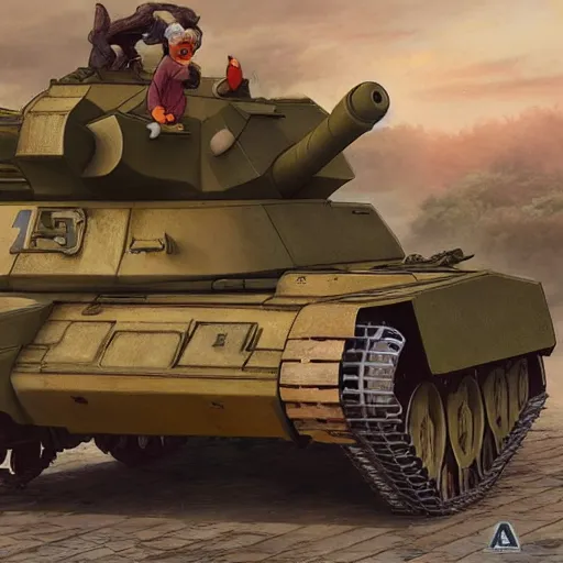 Prompt: screaming winnie the pooh having a tantrum in front of chinese type 5 9 battletank at tiananman square, dystopian, highly detailed, photorealistic, octane render, 8 k, unreal engine. art by artgerm and greg rutkowski and alphonse mucha