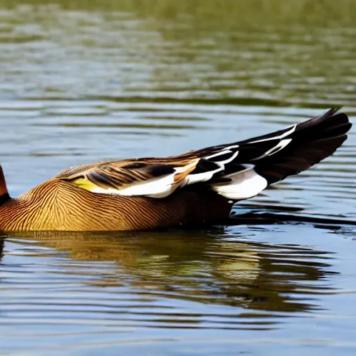 Prompt: How to pick up a duck