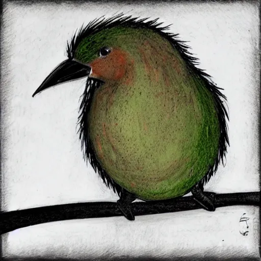 Image similar to kiwi bird